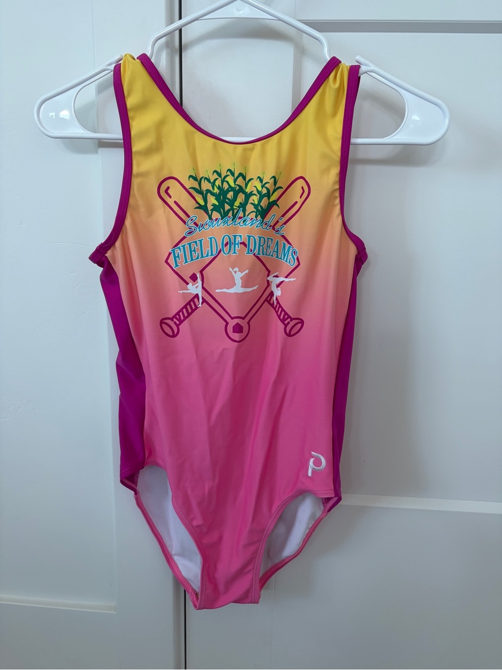 Girls Plum Leotard - Field of Dreams